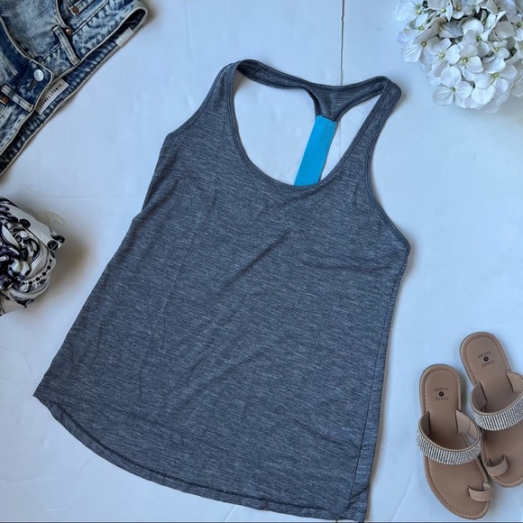 Old Navy Active Gray Racerback Swing tank - Picture 4 of 5